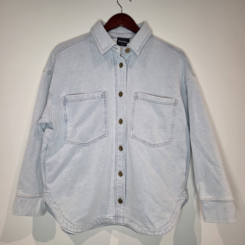 Mious Muse 100% Cotton Button Down Jacket